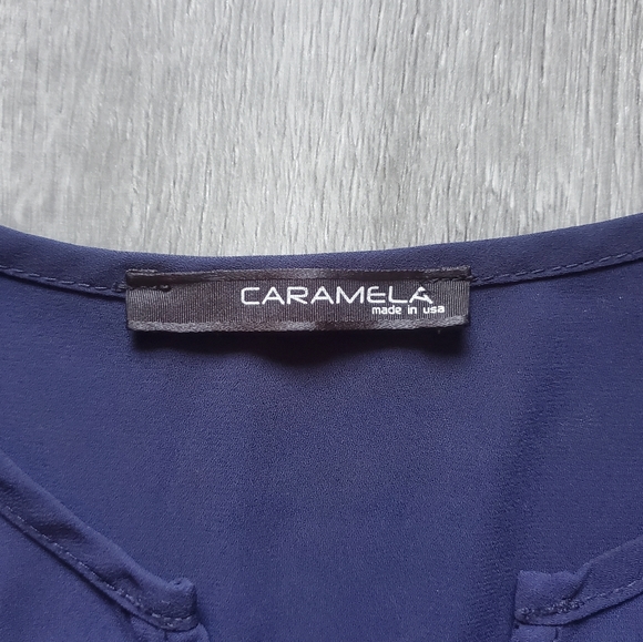 Caramela Sheer Blouse, Size Medium - Picture 3 of 5